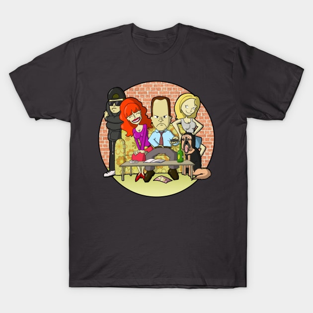 Married with Children T-Shirt by Fishonastick